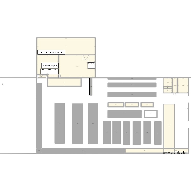 plan netto le réole . Plan de 34 pièces et 1081 m2