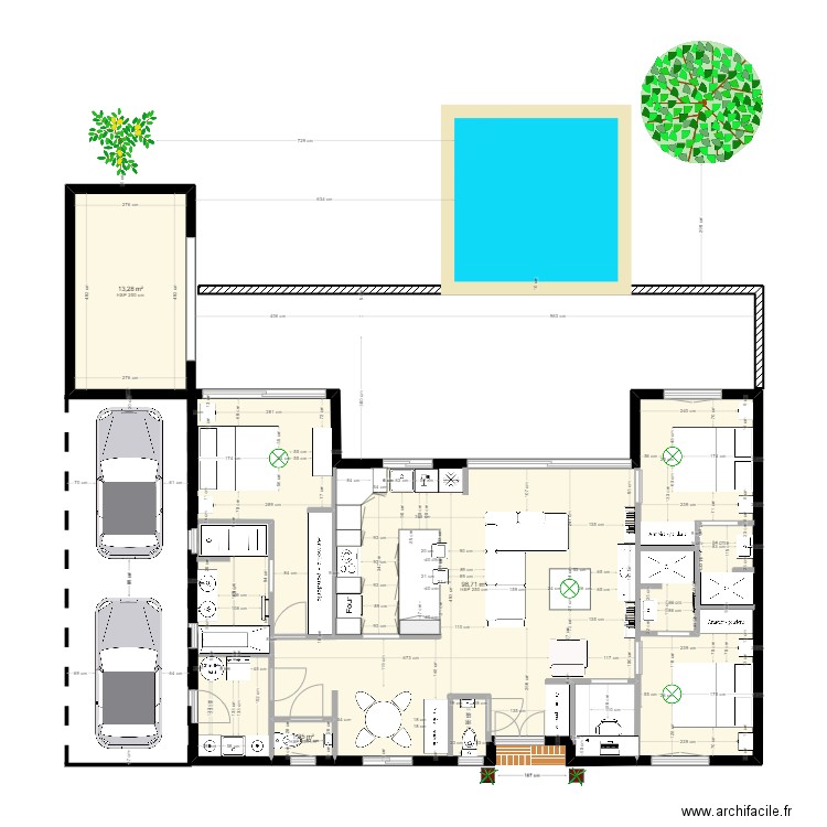 Plan Hourtin 1. Plan de 0 pièce et 0 m2