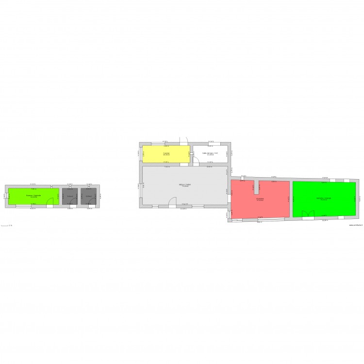 plan maison Goupilleres 3. Plan de 0 pièce et 0 m2