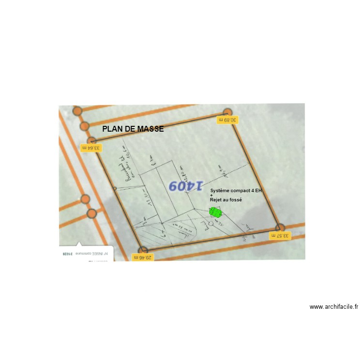 give. Plan de 0 pièce et 0 m2