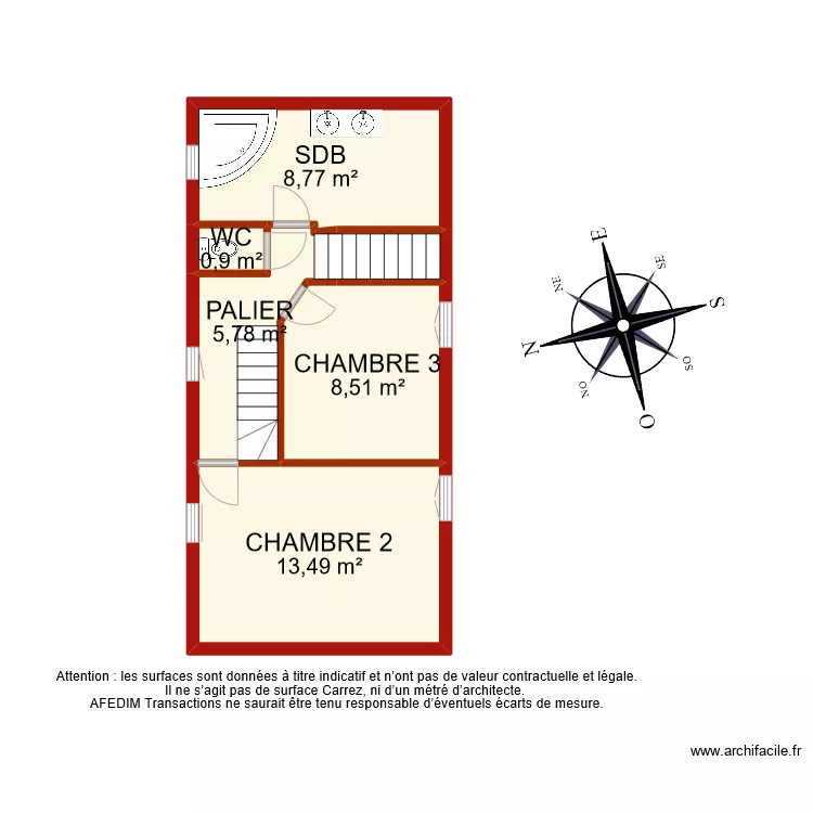BI 10105 ETAGE 1. Plan de 