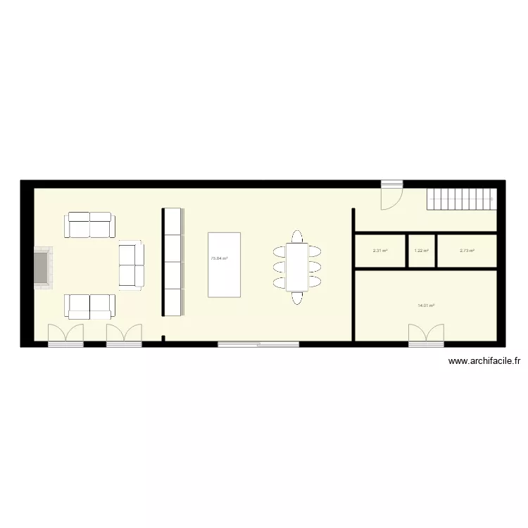 Le pressoir V10. Plan de 