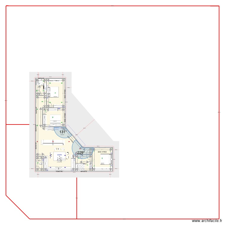 MAISON TOAHOTU. Plan de 7 pièces et 108 m2