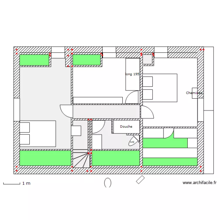 Maison Yvetot Premier étage 2. Plan de Maison Yvetot Premier étage 2. Plan de