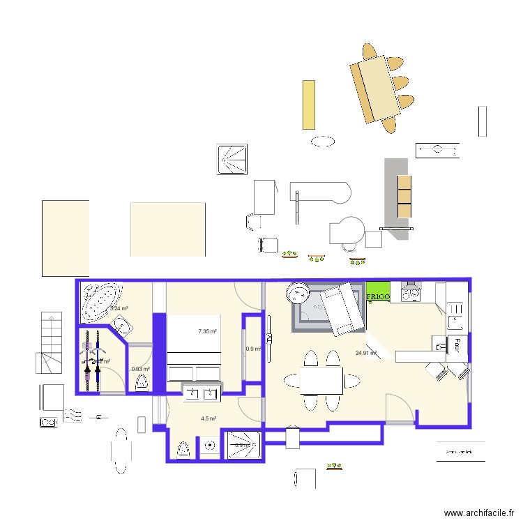 Verdun 6 places V23. Plan de 0 pièce et 0 m2