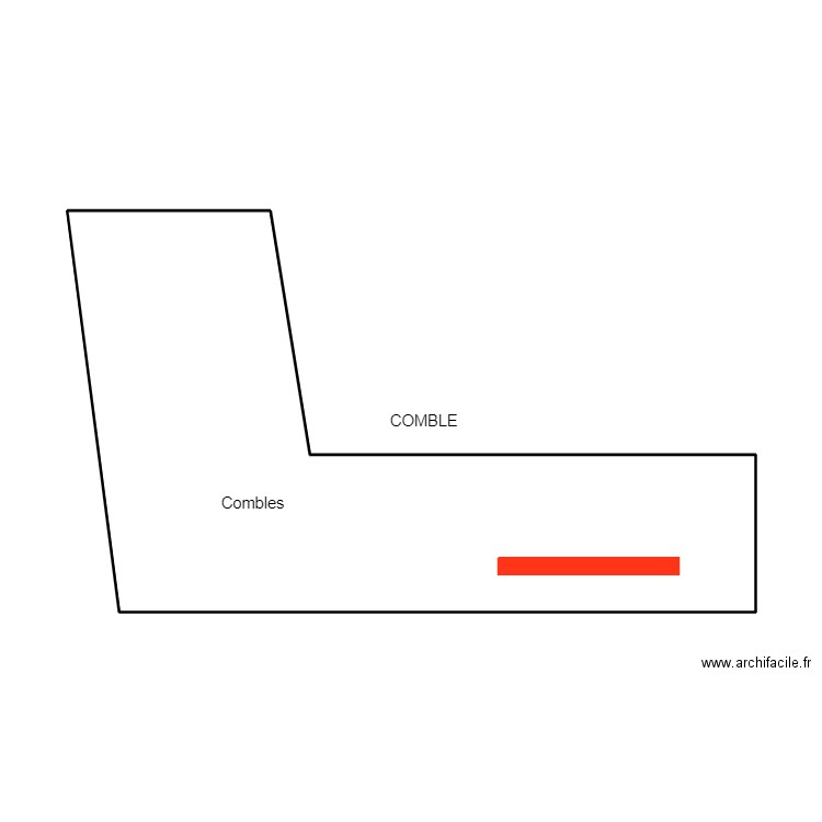 henrio combles. Plan de 0 pièce et 0 m2