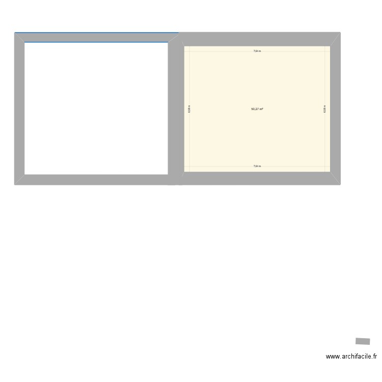 projet x3. Plan de 0 pièce et 0 m2