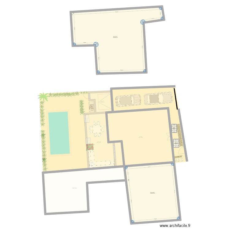 Cadastre_Gouv_taupin_modif_final. Plan de 10 pièces et 485 m2