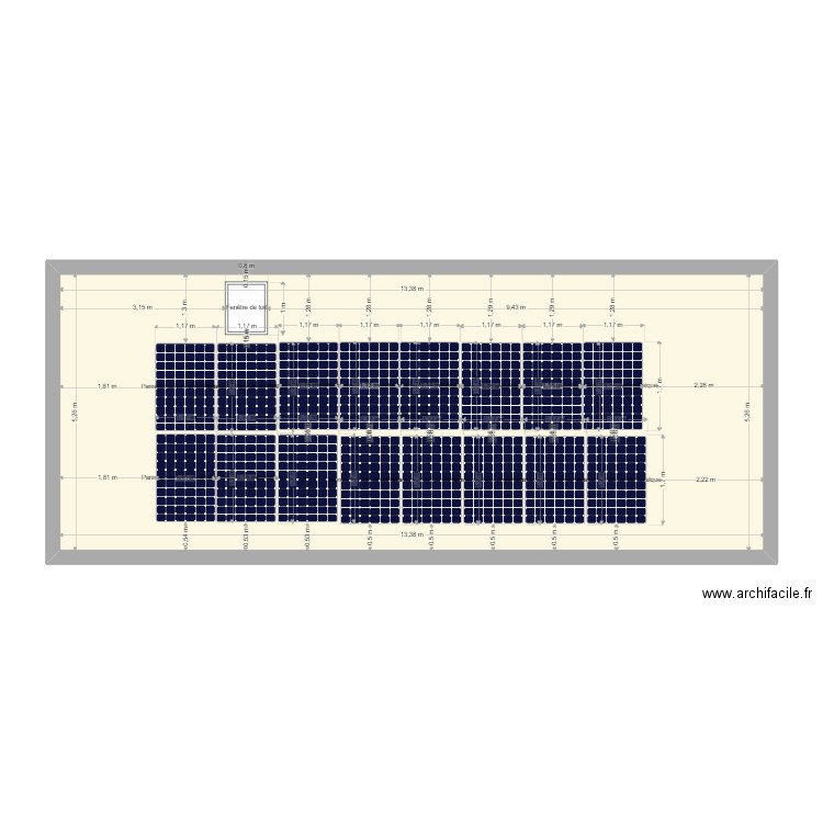 LAVIN FREDERIC		95330 Domont EFFY. Plan de 1 pièce et 70 m2