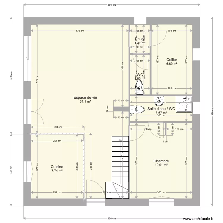 MONTGINOUL. Plan de MONTGINOUL. Plan de