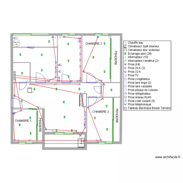 371 romain rolland bis prise normal. Plan de 