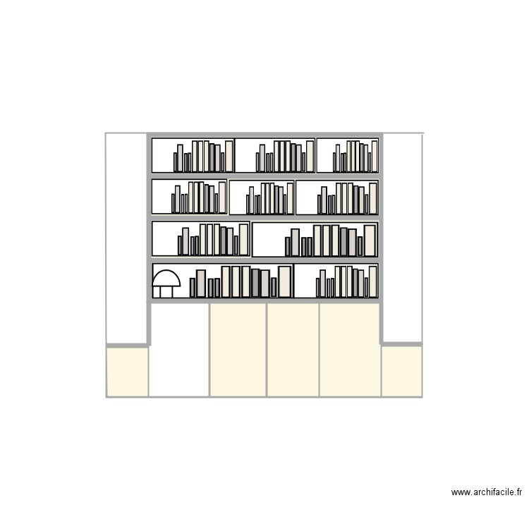 BIBLI FADIA. Plan de 0 pièce et 0 m2