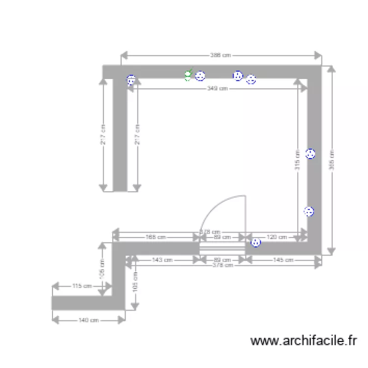 Cuisine 2. Plan de 
