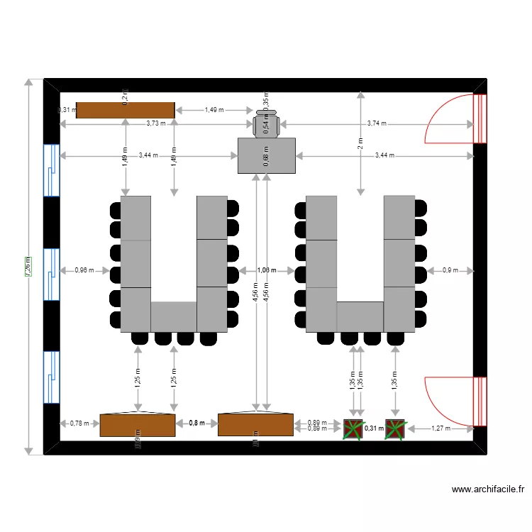 salle pedagogique1. Plan de 