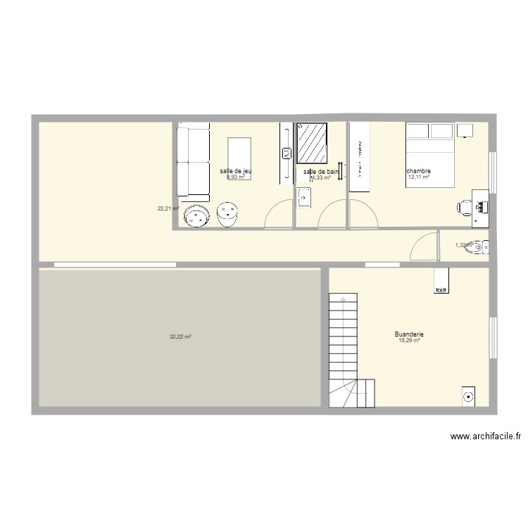 Bichousieres. Plan de 0 pièce et 0 m2
