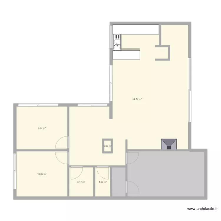 saint gilles. Plan de 