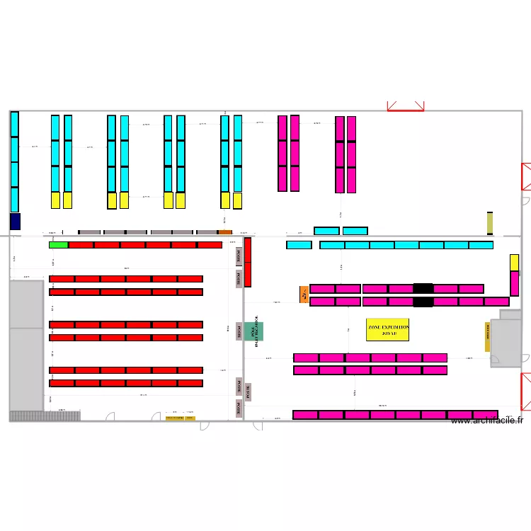 ENTREPOT format SOUHAIT 3 . Plan de ENTREPOT format SOUHAIT 3 . Plan de