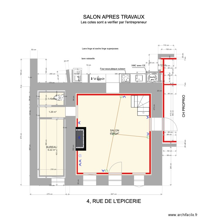 SALON APRES TX 111. Plan de 0 pièce et 0 m2