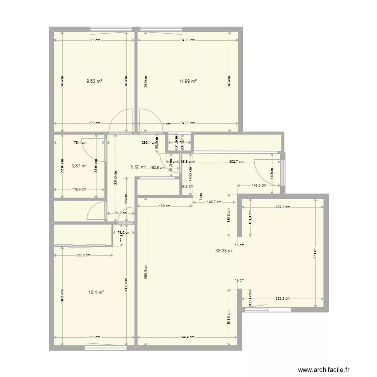 APPART. Plan de APPART. Plan de