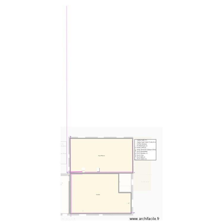 SkyNET Mansion. Plan de 12 pièces et 256 m2