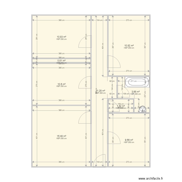 LOCATELI. Plan de 0 pièce et 0 m2