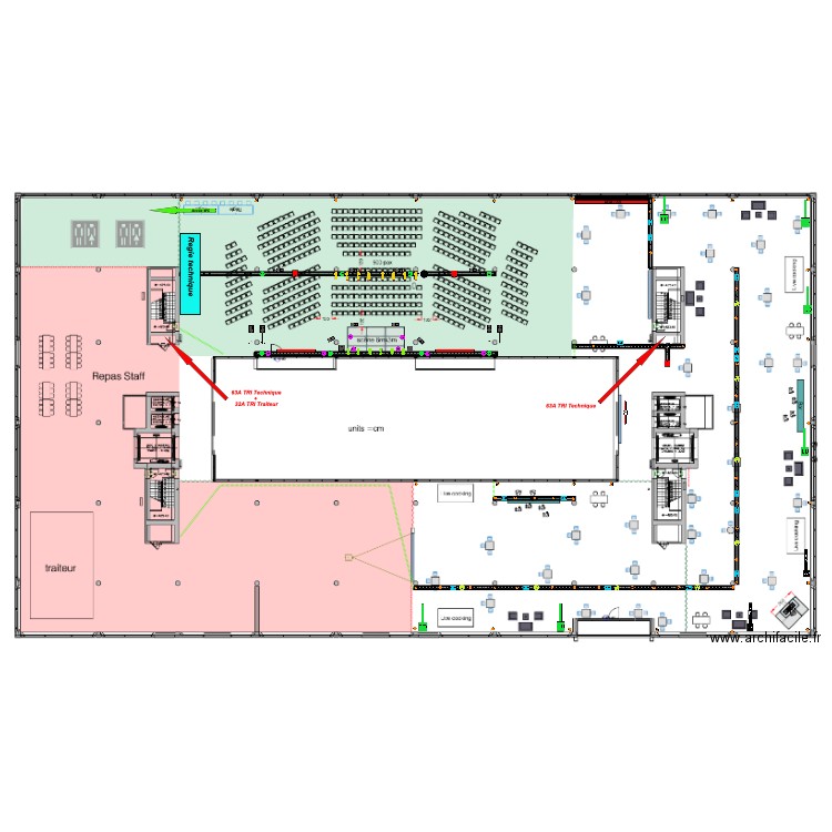 implantation FTI V1.2. Plan de 0 pièce et 0 m2