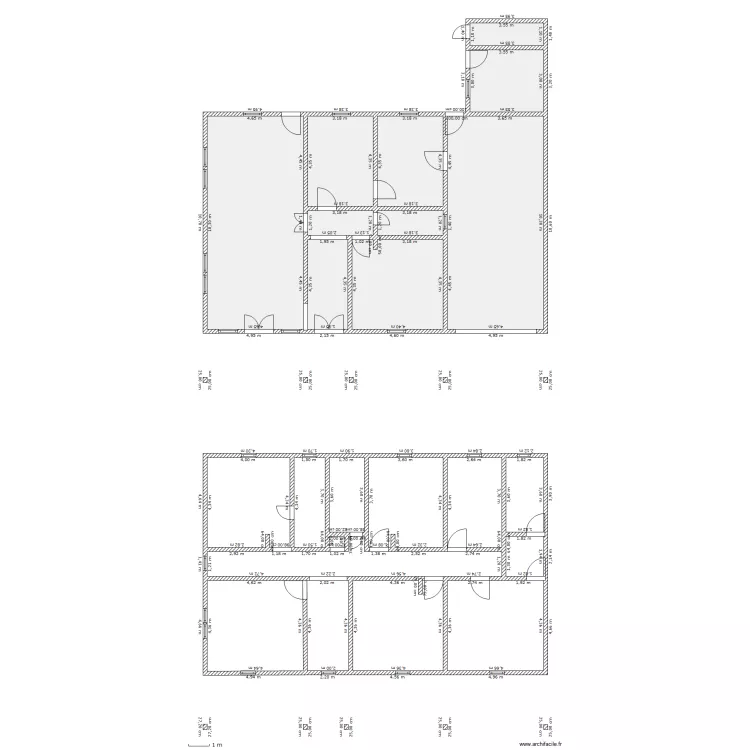 RDC - ETAGE AKOUEDO. Plan de RDC - ETAGE AKOUEDO. Plan de