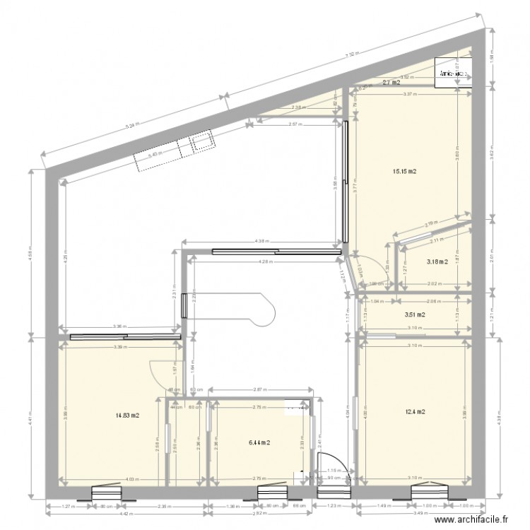 Casa sans objet. Plan de 0 pièce et 0 m2