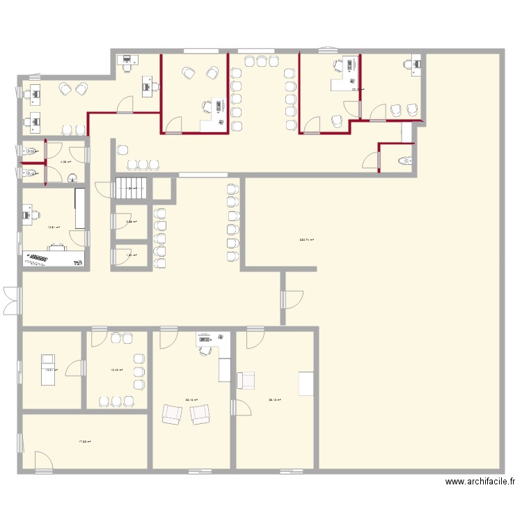 projet association 7. Plan de 0 pièce et 0 m2