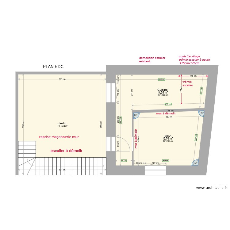 Saint Aubin actuel pour maçon. Plan de 0 pièce et 0 m2