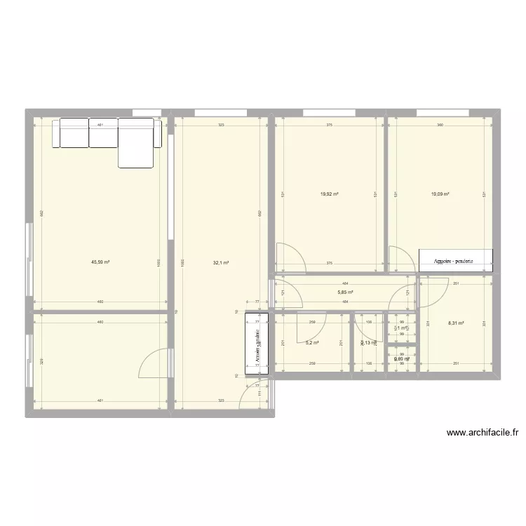 Alex Lise La Mulatiere. Plan de 