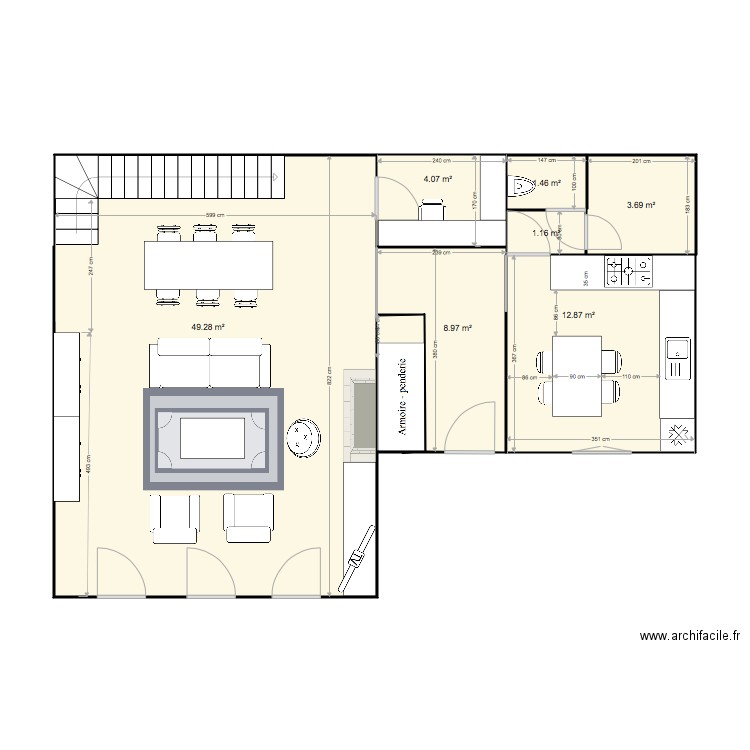 Celine et Philippe nouveau été. Plan de 0 pièce et 0 m2