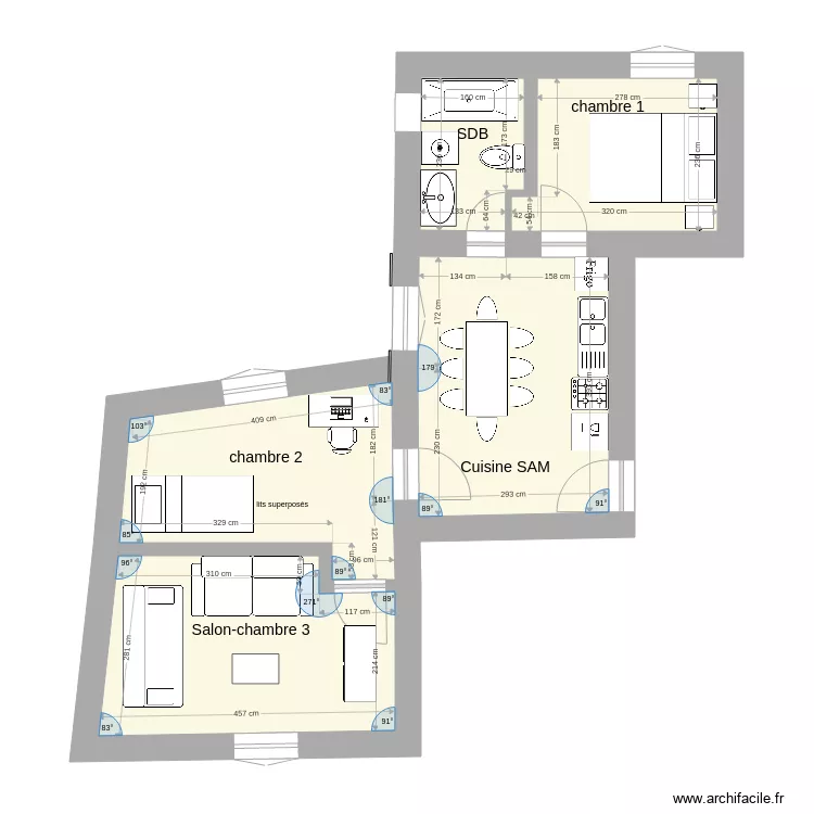 s&egrave;te02. Plan de 