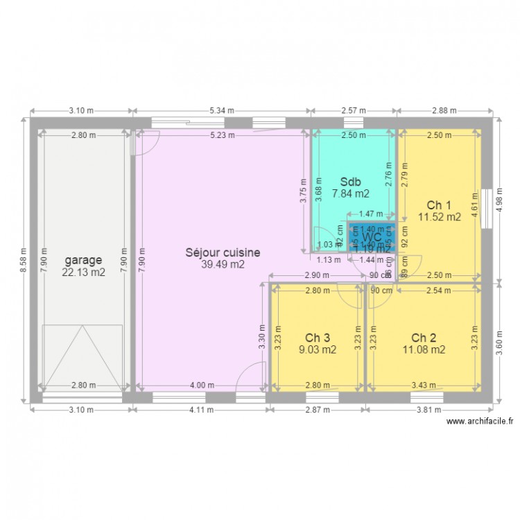 LENFANT. Plan de 0 pièce et 0 m2