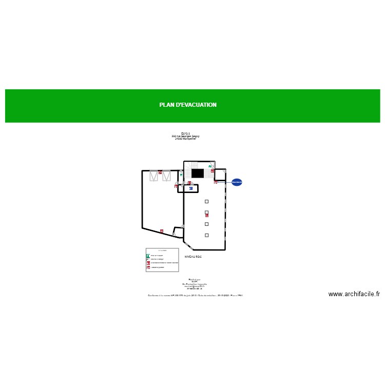 SAID 3. Plan de 7 pièces et 245 m2