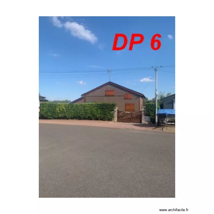 dp6                     chalet 32. Plan de 