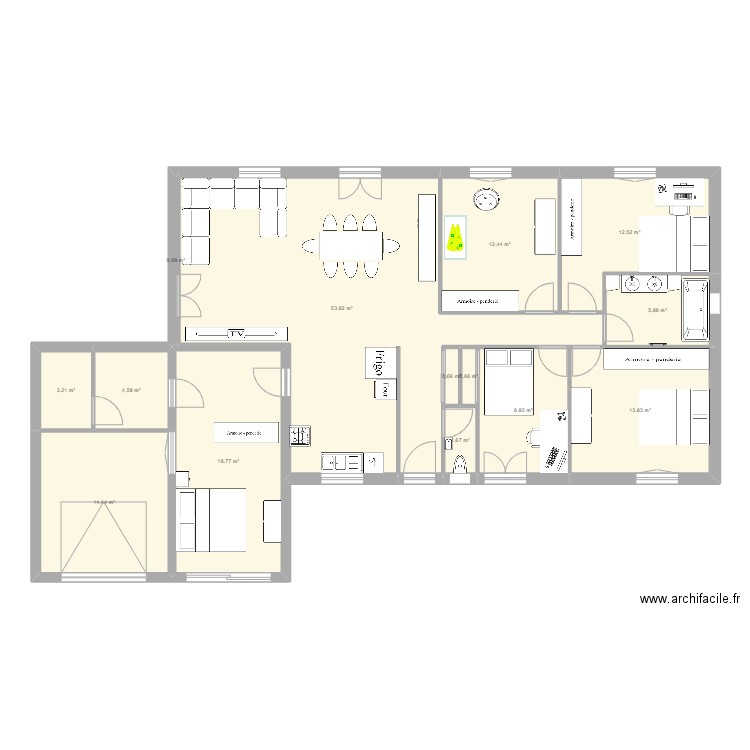 Maison . Plan de 0 pièce et 0 m2