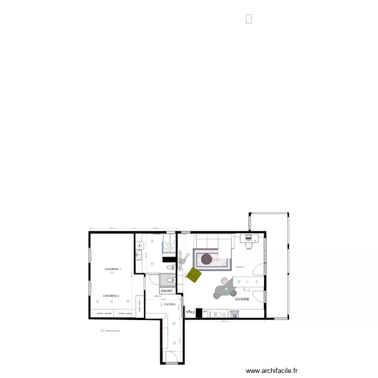 APPARTEMENT METZ SCHMITT REVU. Plan de 