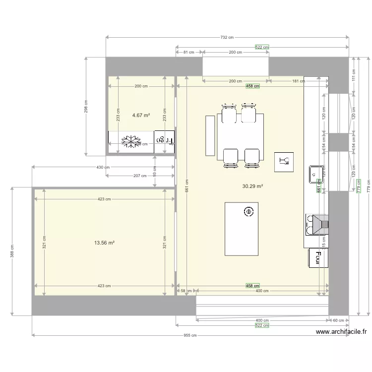 Kitchen 0. Plan de 