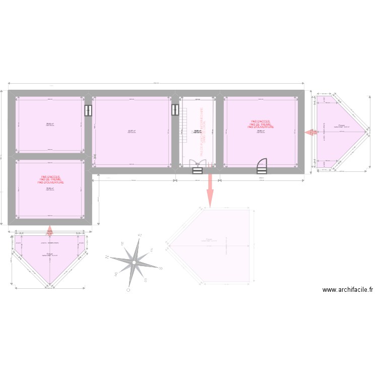 RIT-AE-19/04/23. Plan de 11 pièces et 346 m2