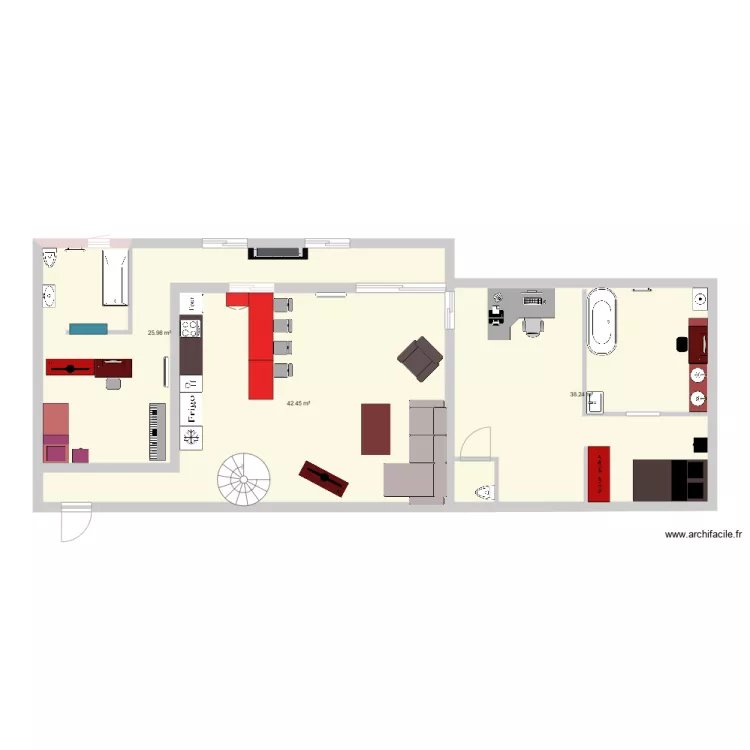 villa pied 1. Plan de villa pied 1. Plan de