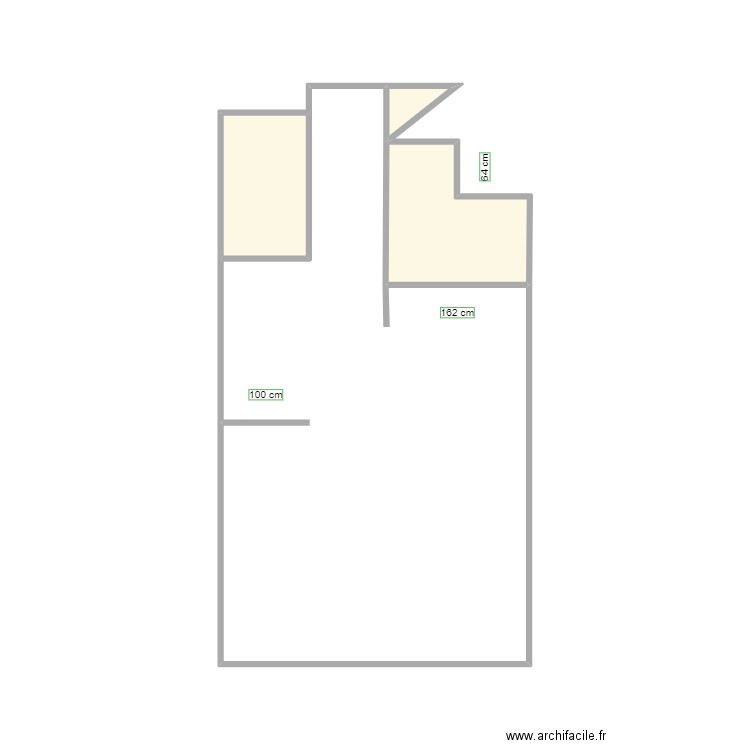 grand galion brocq 21m². Plan de 0 pièce et 0 m2