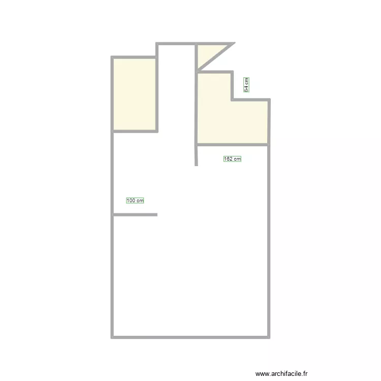 grand galion brocq 21m&sup2;. Plan de 