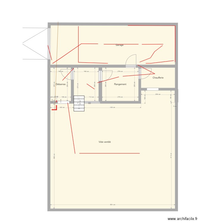elec vierge. Plan de 0 pièce et 0 m2