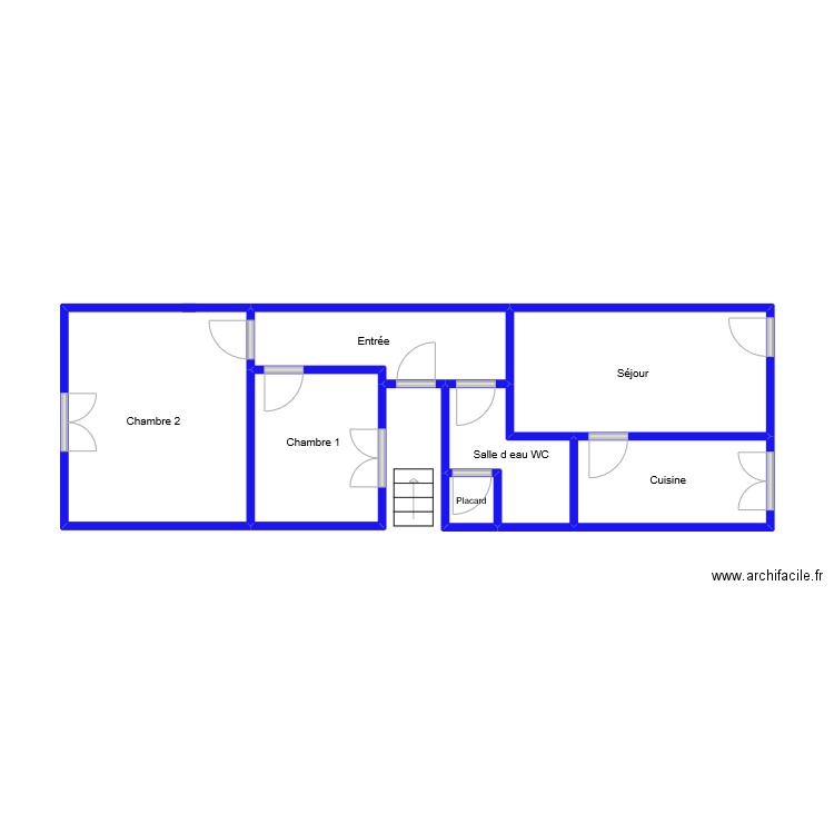 NIVEAU 1 TRETS. Plan de 0 pièce et 0 m2