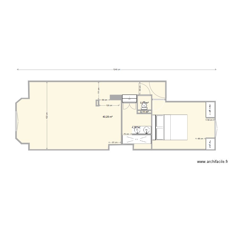 Luxury Apartment 4 Personnes. Plan de 0 pièce et 0 m2