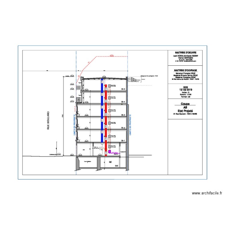 COLONNE DESENFUMAGE. Plan de 0 pièce et 0 m2