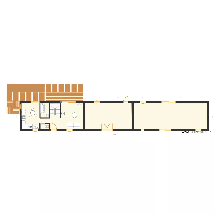 projet parisot maison bleue rdc 28 sept. Plan de 