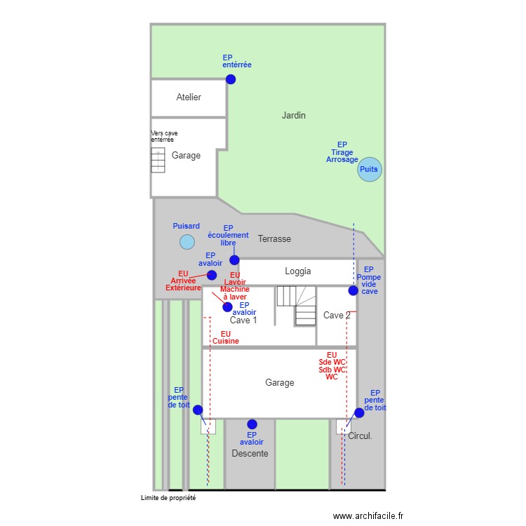 rdj POIRIER. Plan de 0 pièce et 0 m2