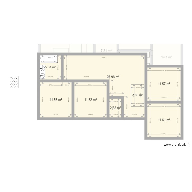 Maison plan 2. Plan de 0 pièce et 0 m2